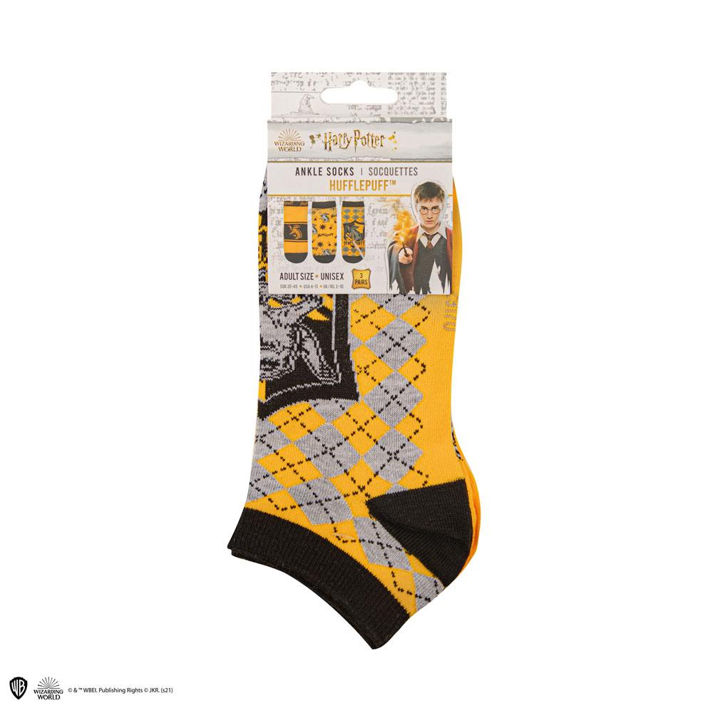Harry Potter Knöchelsocken 3er-Pack Hufflepuff Image 5