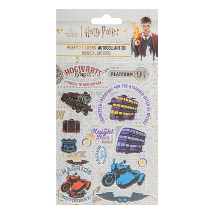 Harry Potter Puffy Sticker Magical Motors Image 1