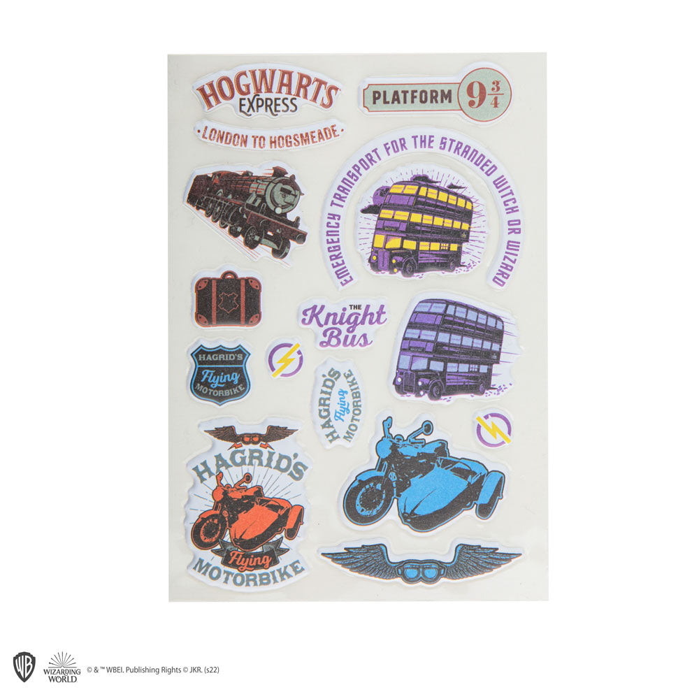Harry Potter Puffy Sticker Magical Motors Image 3