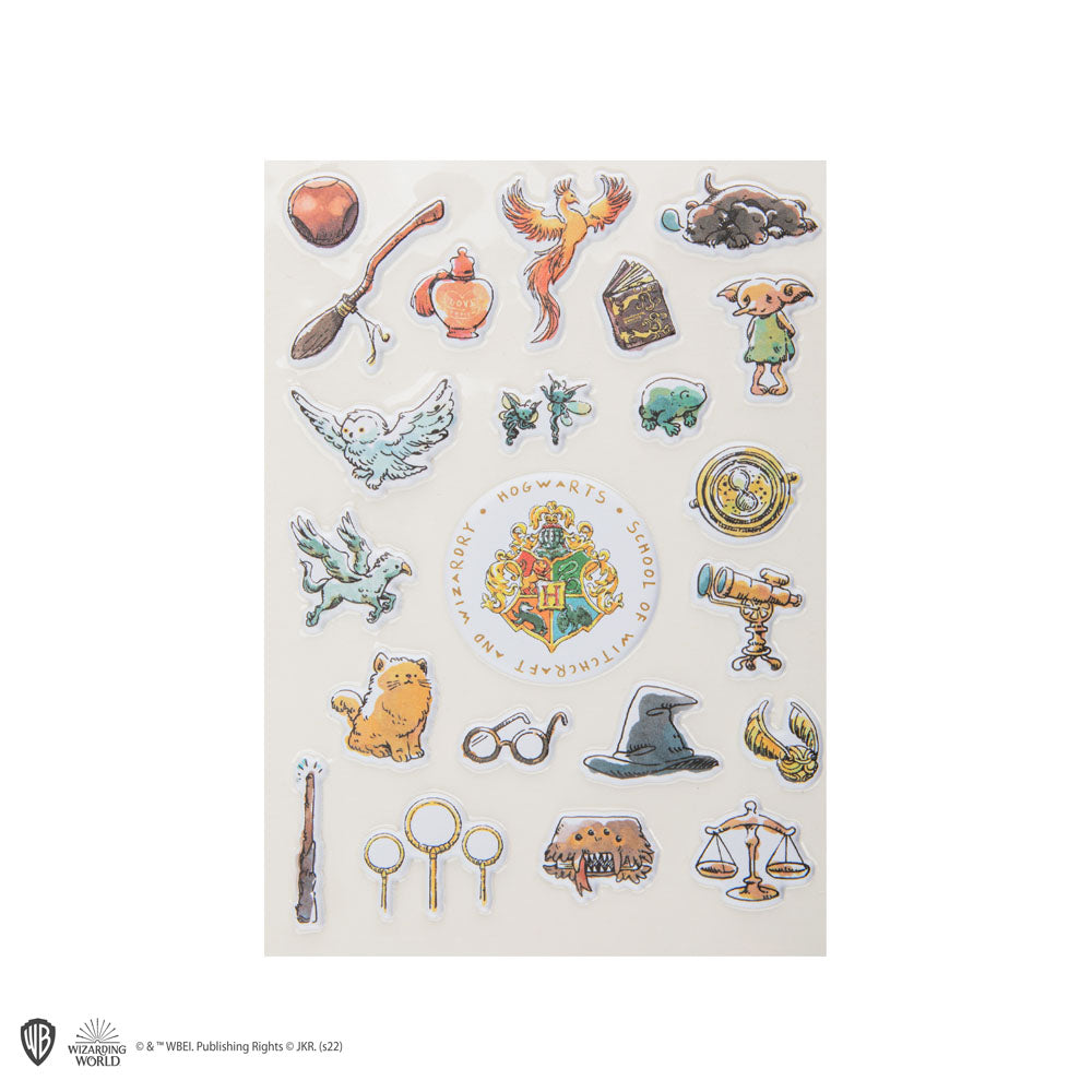 Harry Potter Puffy Sticker Hogwarts Essentials Image 3