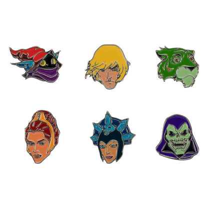 Masters of the Universe Ansteck-Buttons 6er-Pack Characters Image 1