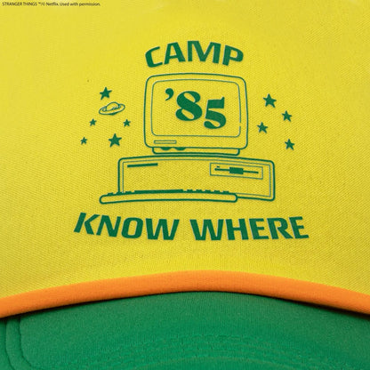 Stranger Things Camp Know Where Baseballkappe Image 7
