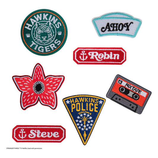 Stranger Things: Stranger Things Patches Set of 7 Image 1