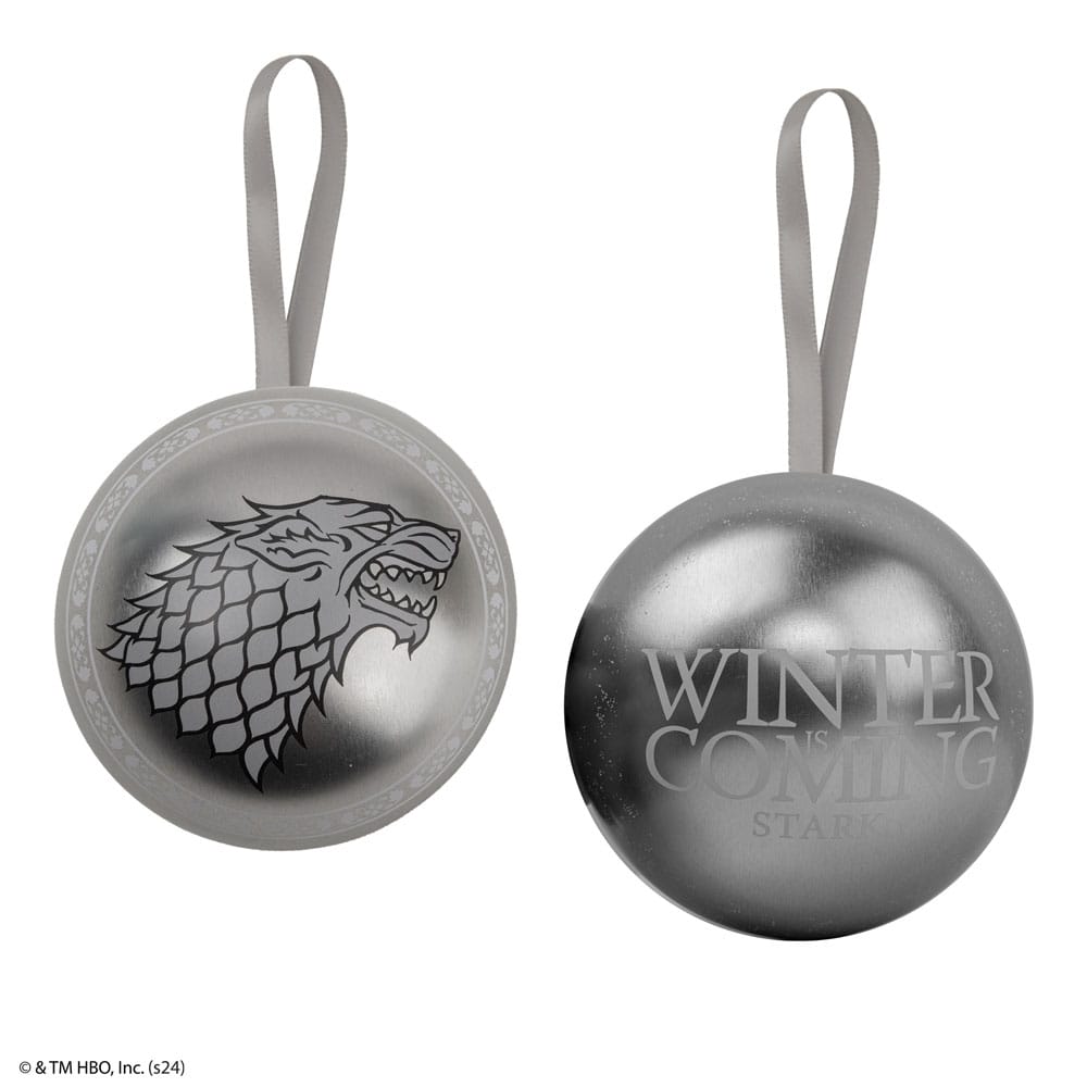 Game of Thrones Christbaumschmuck mit Halskette Stark Image 3