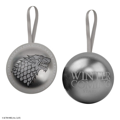 Game of Thrones Christbaumschmuck mit Halskette Stark Image 3
