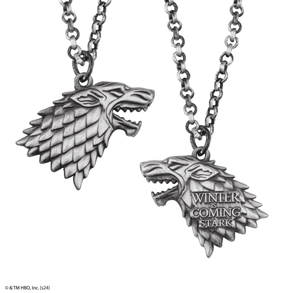 Game of Thrones Christbaumschmuck mit Halskette Stark Image 5