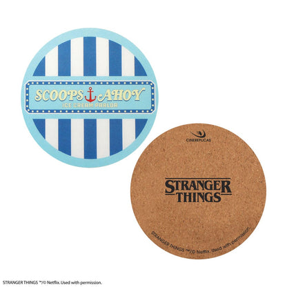 Stranger Things Untersetzer Scoops Ahoy 4er-Pack Image 4