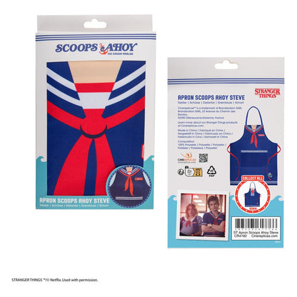 Stranger Things Schürze Scoops Ahoy Steve Image 2