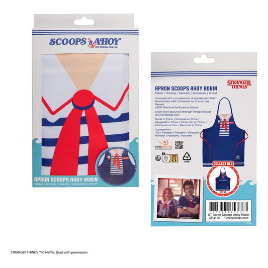 Stranger Things Schürze Scoops Ahoy Robin Image 2