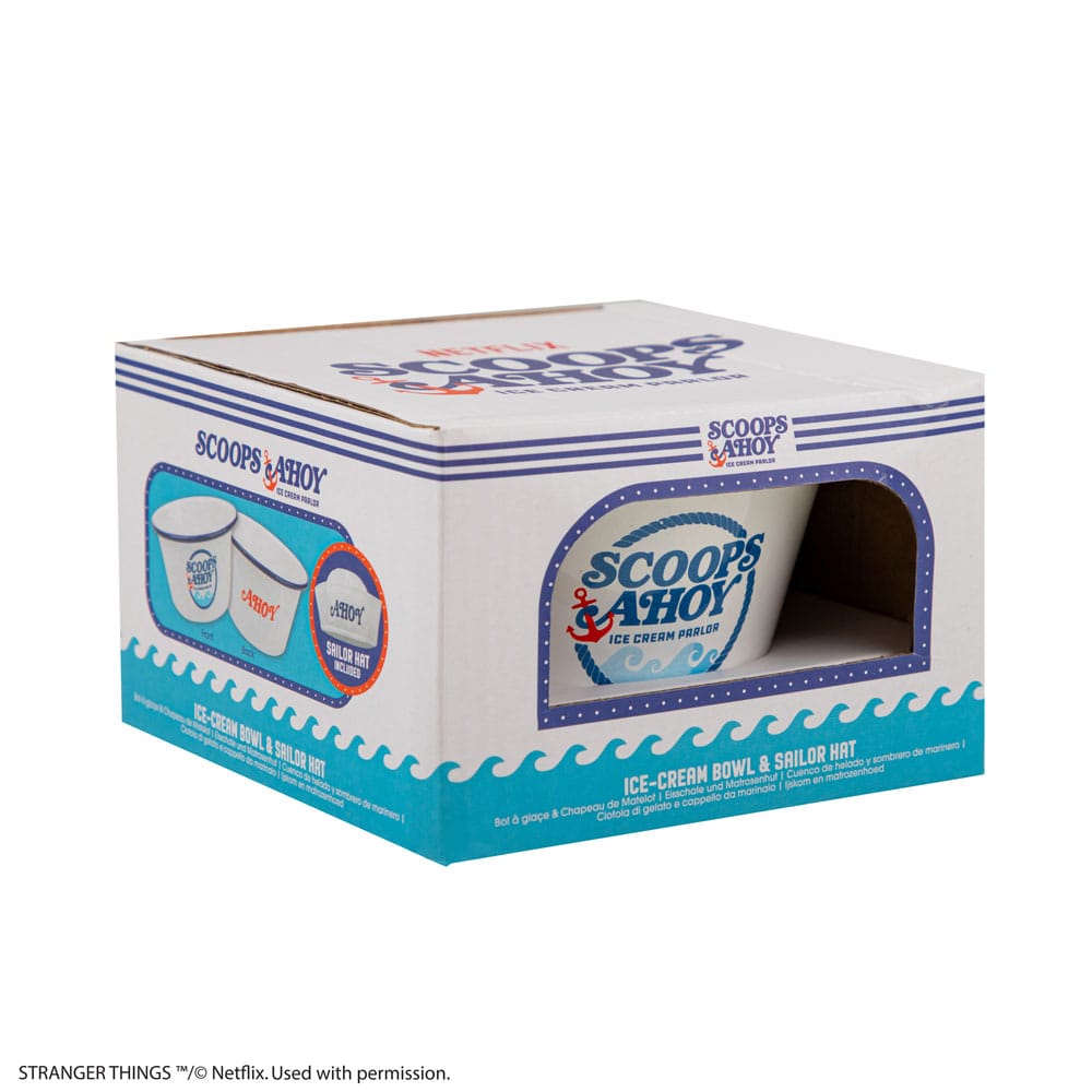 Stranger Things Eiscreme-Schüssel mit Matrosenmütze Scoops Ahoy Image 3