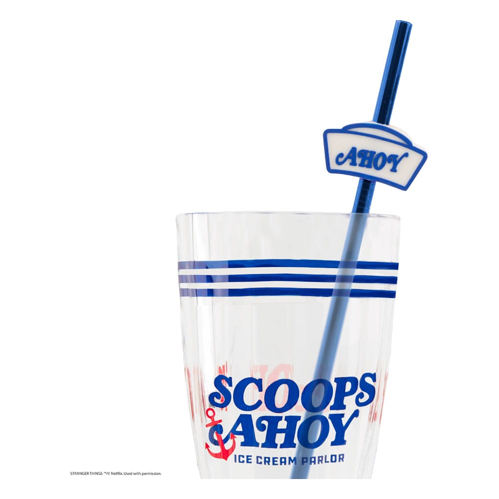 Stranger Things Milchshake-Glas-Set Scoops Ahoy Image 4