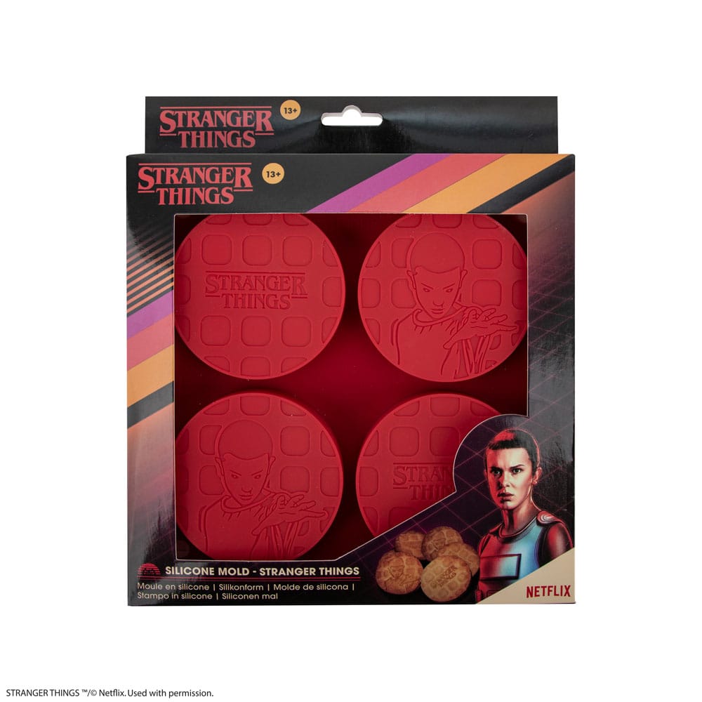 Stranger Things Waffel Silikonform Eleven Image 2