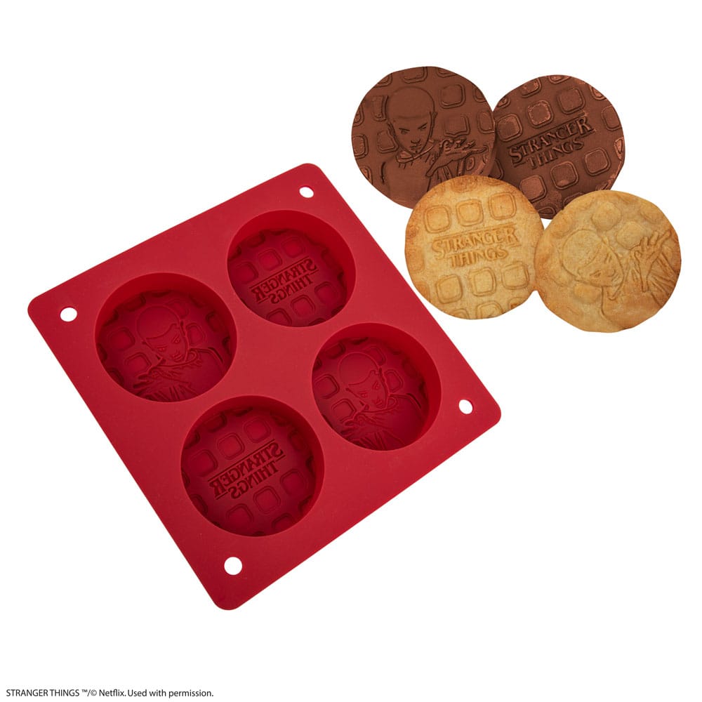 Stranger Things Waffel Silikonform Eleven Image 5