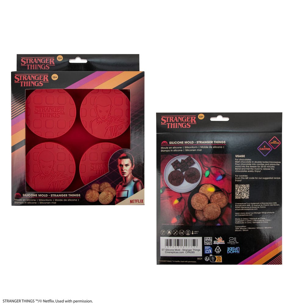 Stranger Things Waffel Silikonform Eleven Image 6