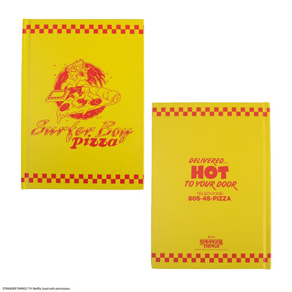 Stranger Things Notizbuch Surfer Boy Pizza Hardcover Image 4