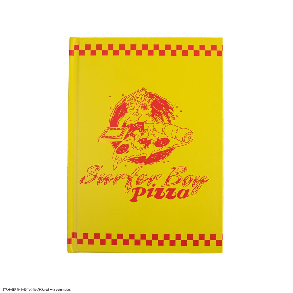 Stranger Things Notizbuch Surfer Boy Pizza Hardcover Image 5