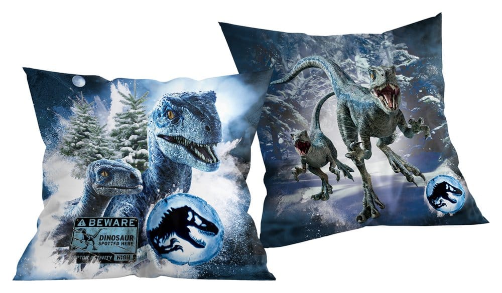 Jurassic World Dekokissen Jurrasic World Blue 40 x 40 cm Image