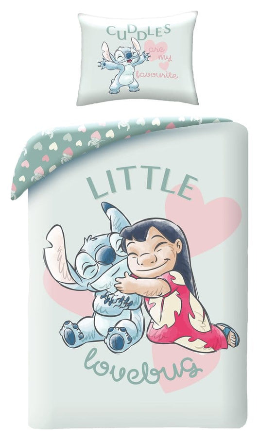 Lilo & Stitch Bettwäsche Little Lovebug 140 x 200 cm / 70 x 90 cm Image