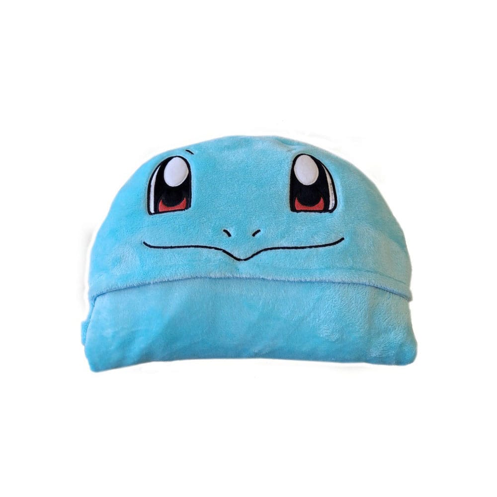 Pokémon Coral Decke mit Mütze Schiggy 120 x 150 cm Image 1