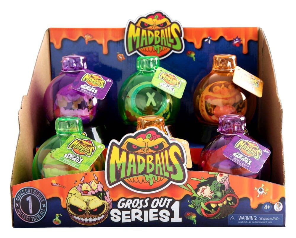 Mad Balls Gummibälle Gross Out Series 1 Sortiment (12) Image 1