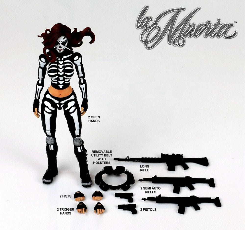 La Muerta Executive Replica Actionfigur 1/12 La Muerta 15 cm Image 2