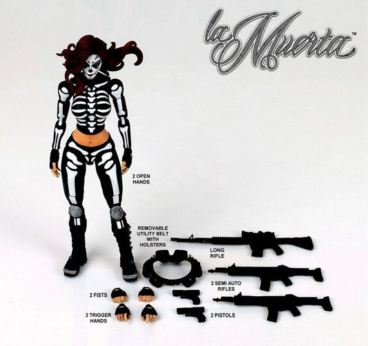 La Muerta Executive Replica Actionfigur 1/12 La Muerta 15 cm Image 2