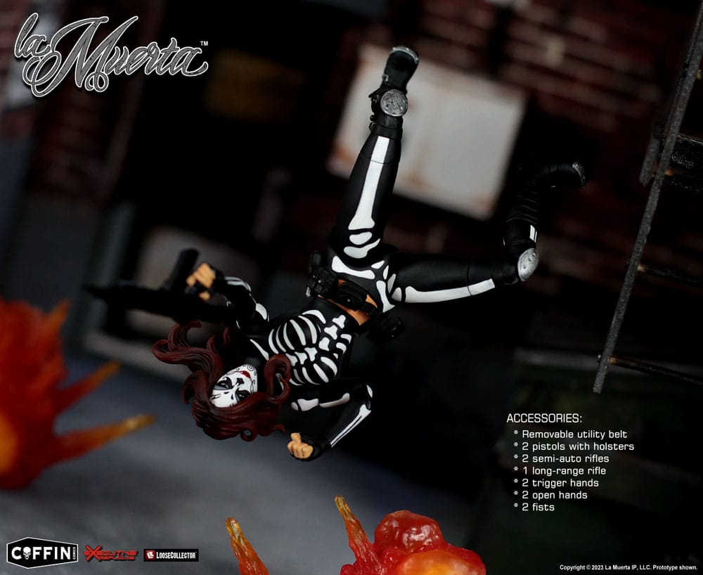 La Muerta Executive Replica Actionfigur 1/12 La Muerta 15 cm Image 7