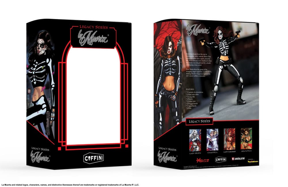 La Muerta Executive Replica Actionfigur 1/12 La Muerta 15 cm Image 10
