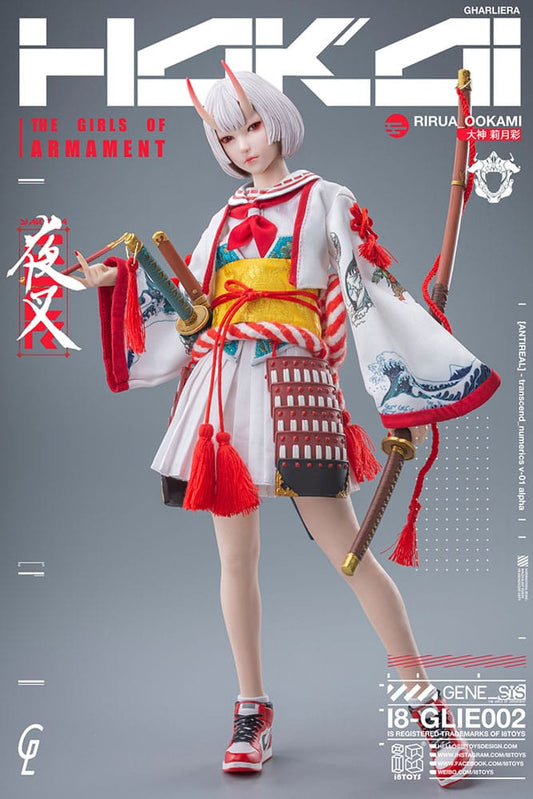 Original Character i8Toys x Gharliera Actionfigur 1/6 The Girls of Armament Rirua Ookami 28 cm Image 1