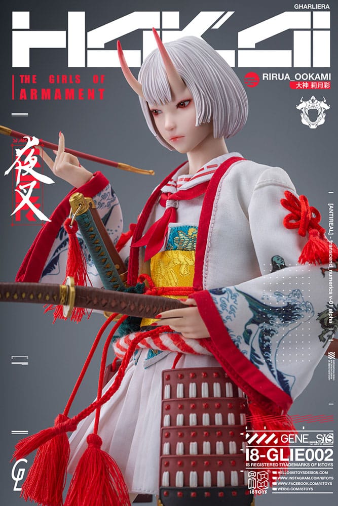 Original Character i8Toys x Gharliera Actionfigur 1/6 The Girls of Armament Rirua Ookami 28 cm Image 5