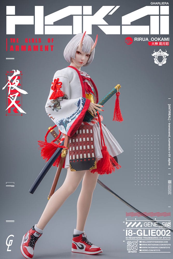 Original Character i8Toys x Gharliera Actionfigur 1/6 The Girls of Armament Rirua Ookami 28 cm Image 6