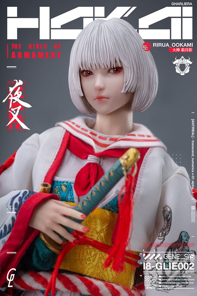 Original Character i8Toys x Gharliera Actionfigur 1/6 The Girls of Armament Rirua Ookami 28 cm Image 7
