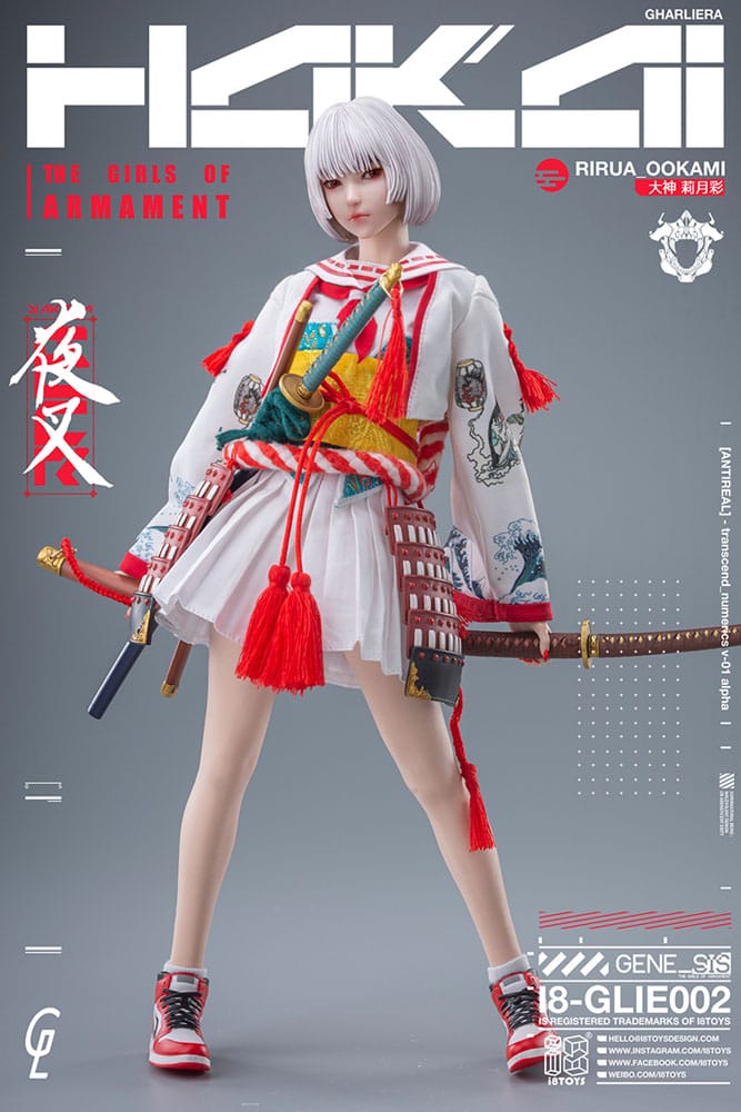 Original Character i8Toys x Gharliera Actionfigur 1/6 The Girls of Armament Rirua Ookami 28 cm Image 9
