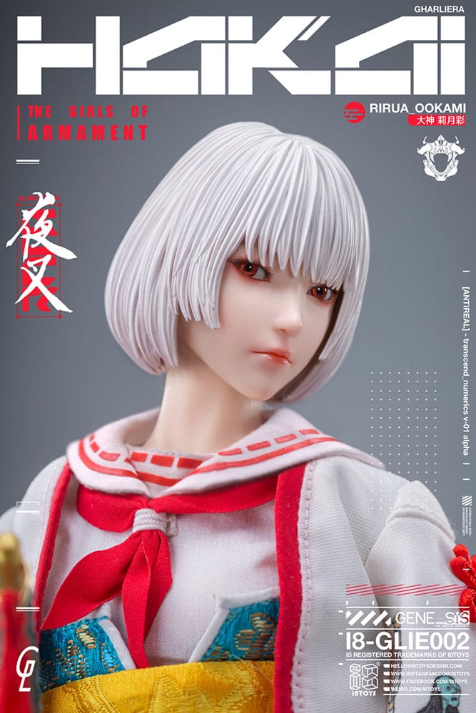 Original Character i8Toys x Gharliera Actionfigur 1/6 The Girls of Armament Rirua Ookami 28 cm Image 10