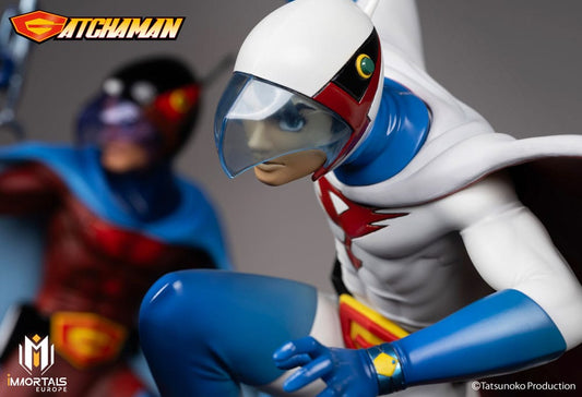 Gatchaman Amazing Art Collection Statue Ken the Eagle, The Leader of the Science Ninja Team 34 cm Image 2