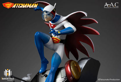 Gatchaman Amazing Art Collection Statue Ken the Eagle, The Leader of the Science Ninja Team 34 cm Image 9