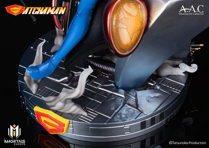 Gatchaman Amazing Art Collection Statue Ken the Eagle, The Leader of the Science Ninja Team 34 cm Image 11