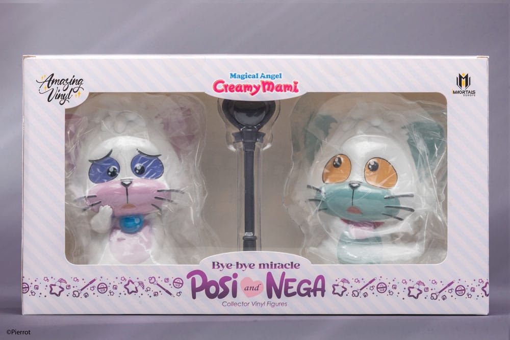 Magical Angel Creamy Mami Statue 1:1 Amazing Vinyl Posi und Nega 14 cm Image 5