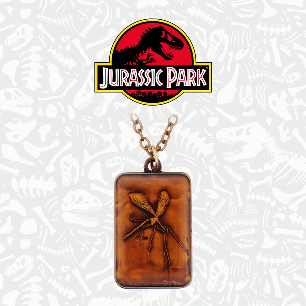 Jurassic Park Halskette mit Bernsteinanhänger Limited Edtiton Image 2