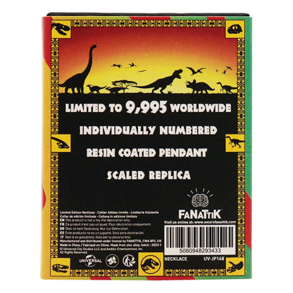 Jurassic Park Halskette mit Bernsteinanhänger Limited Edtiton Image 7