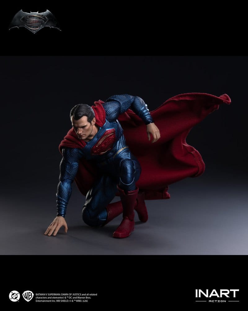Batman vs Superman: Dawn of Justice Actionfigur 1/12 Superman 17 cm Image 8
