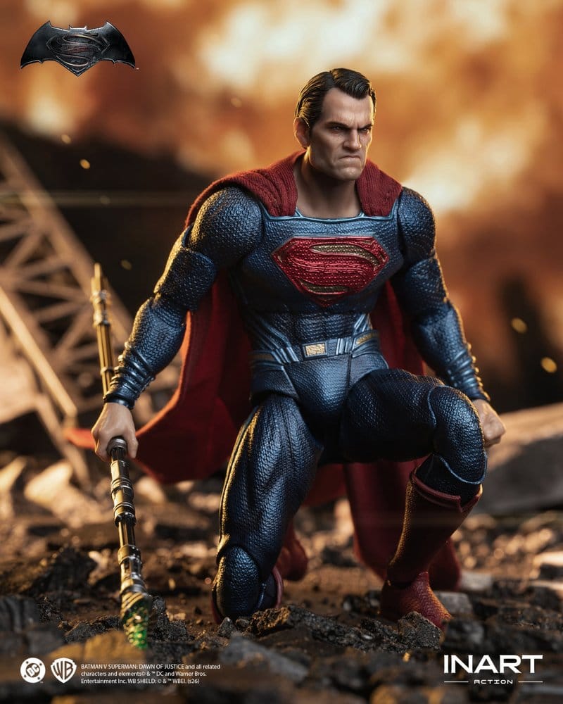 Batman vs Superman: Dawn of Justice Actionfigur 1/12 Superman 17 cm Image 14