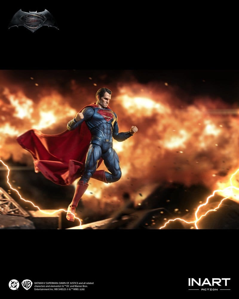 Batman vs Superman: Dawn of Justice Actionfigur 1/12 Superman 17 cm Image 15
