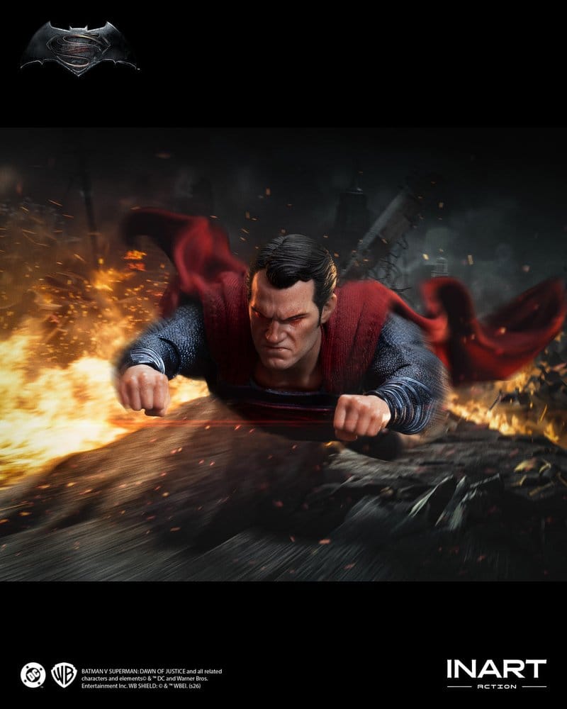 Batman vs Superman: Dawn of Justice Actionfigur 1/12 Superman 17 cm Image 16