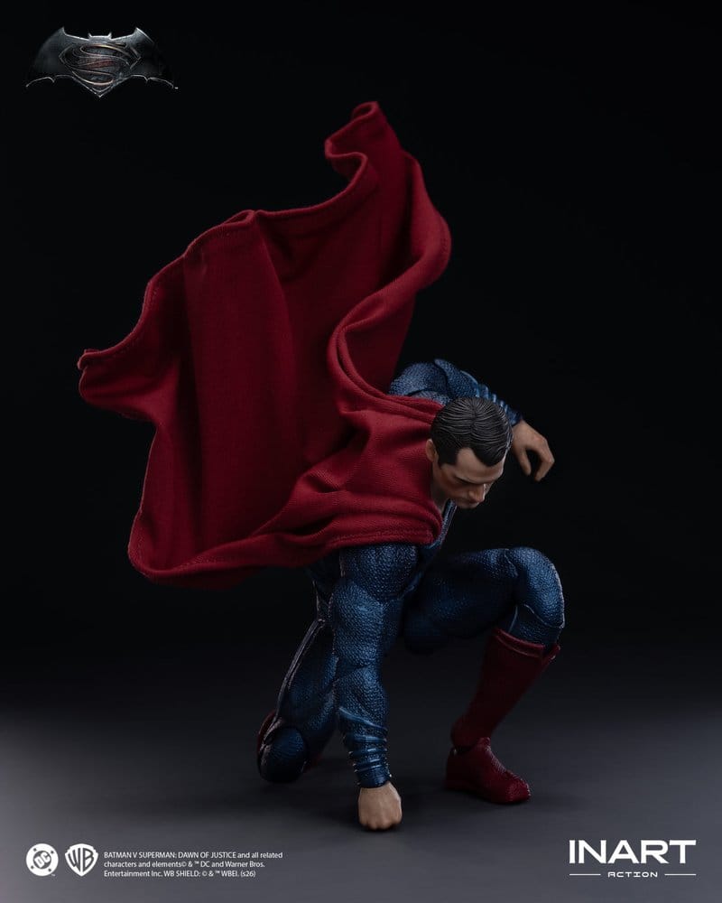 Batman vs Superman: Dawn of Justice Actionfigur 1/12 Superman 17 cm Image 21