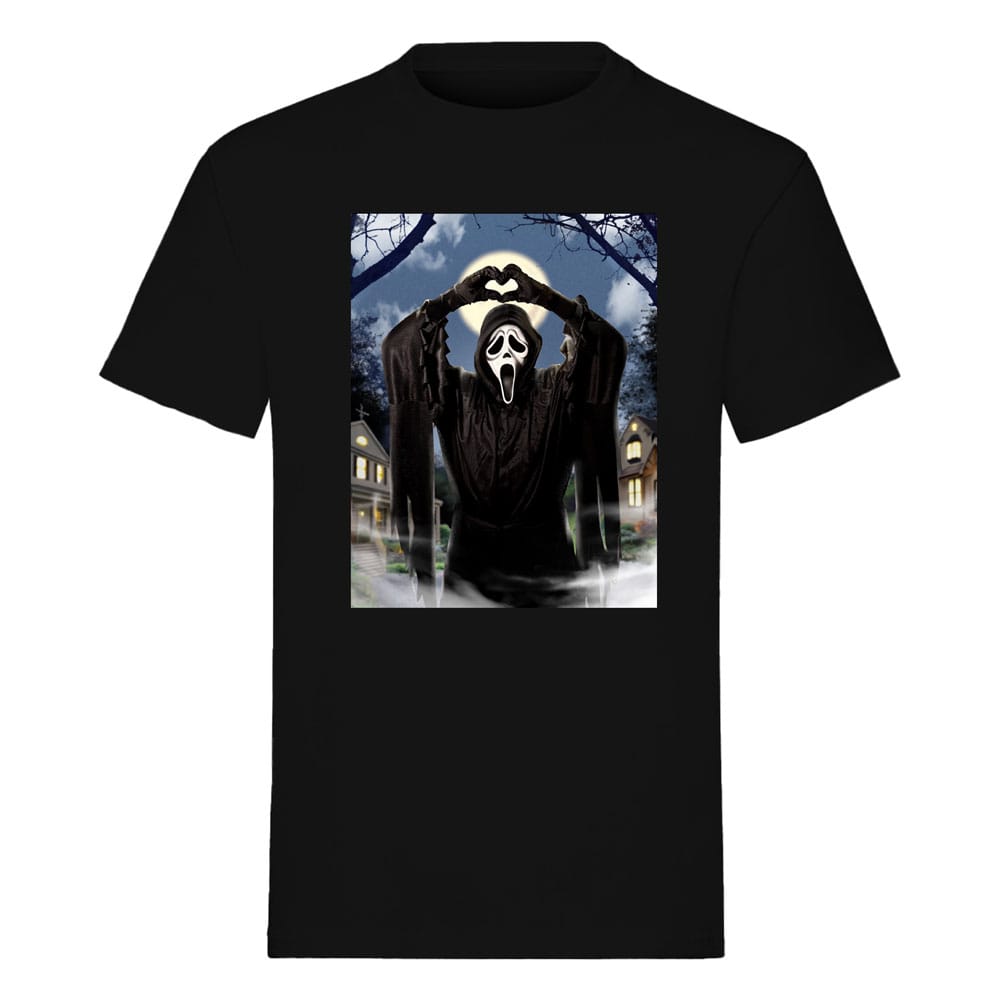 Scream - Schrei! T-Shirt Ghost Face Hearts Größe M Image