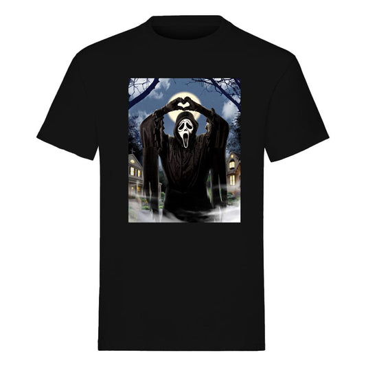 Scream - Schrei! T-Shirt Ghost Face Hearts Größe M Image