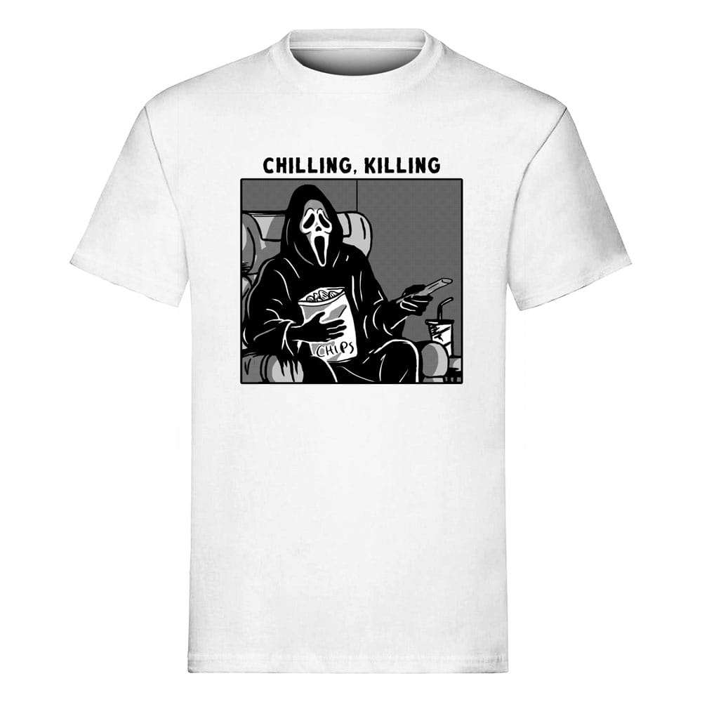 Scream - Schrei! T-Shirt Ghost Face Chilling, Killing Größe S Image