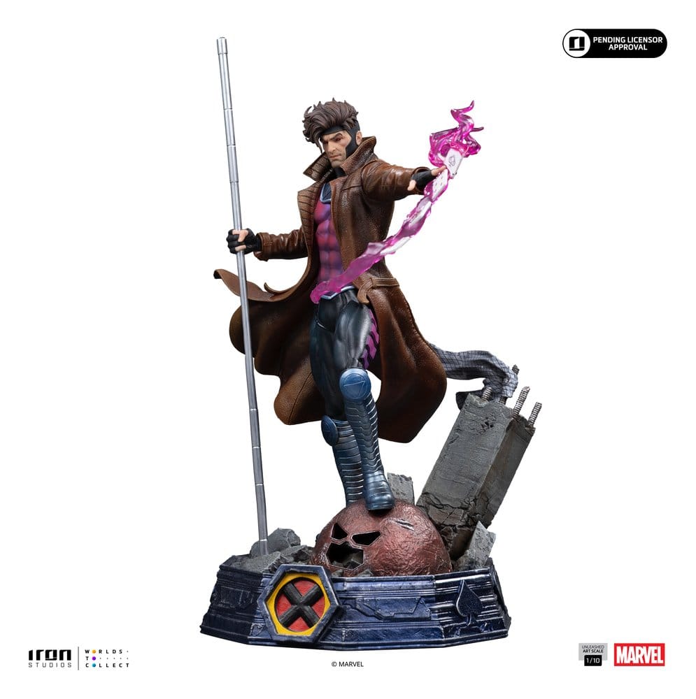Marvel Gambit Unleashed Art Scale Statue 1/10 Gambit 28 cm Image 4