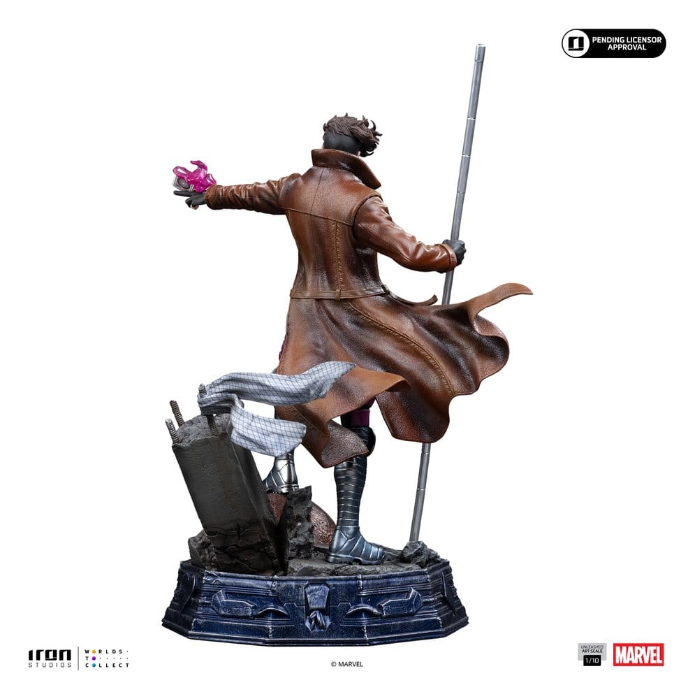 Marvel Gambit Unleashed Art Scale Statue 1/10 Gambit 28 cm Image 5